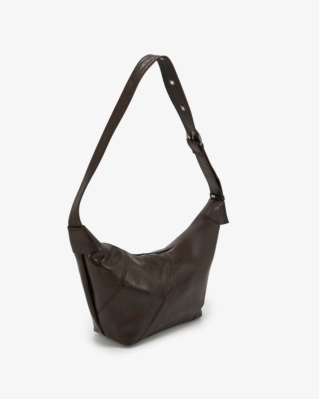 LEATHER-EFFECT CROSSBODY BAG