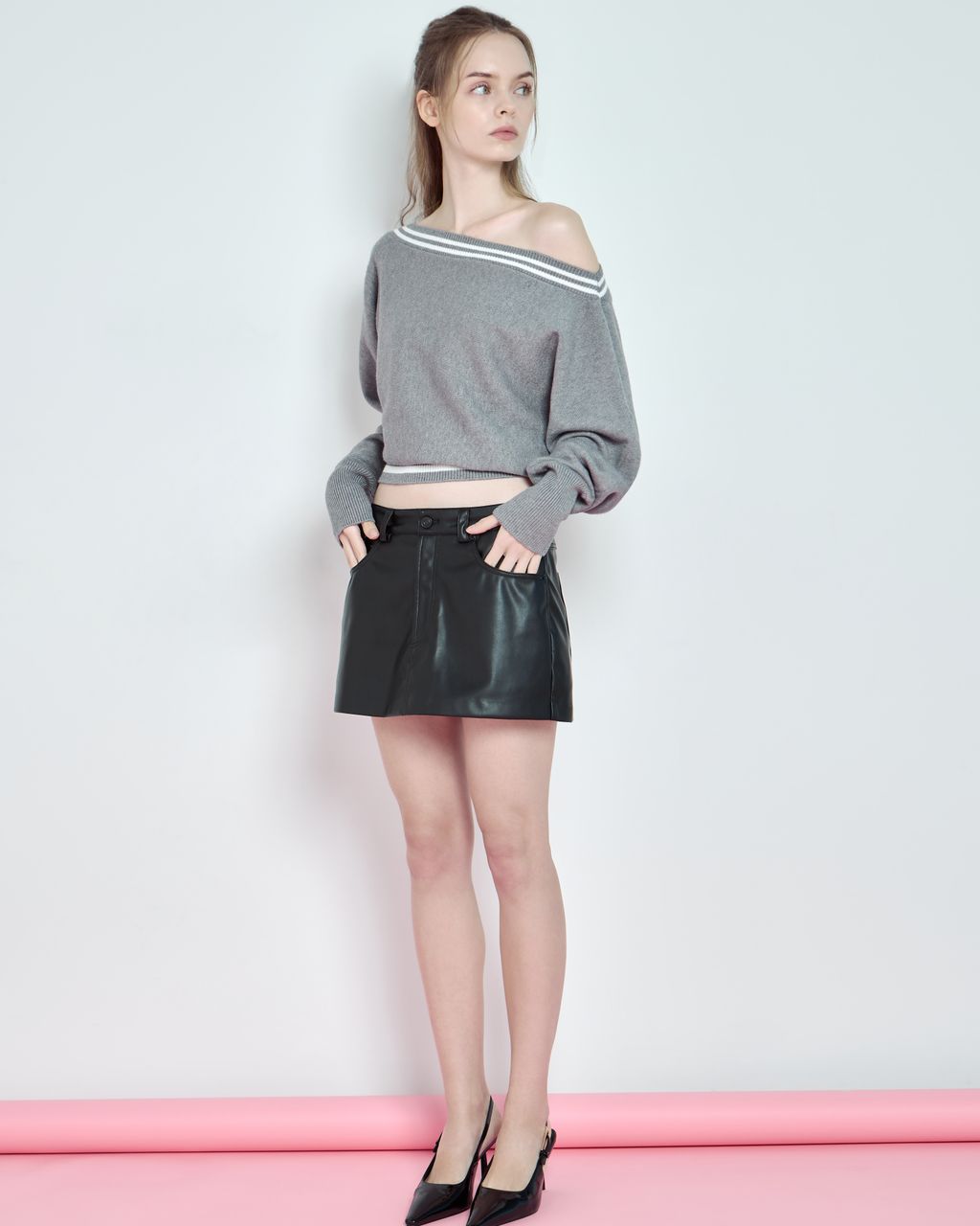 BOAT NECK JUMPER