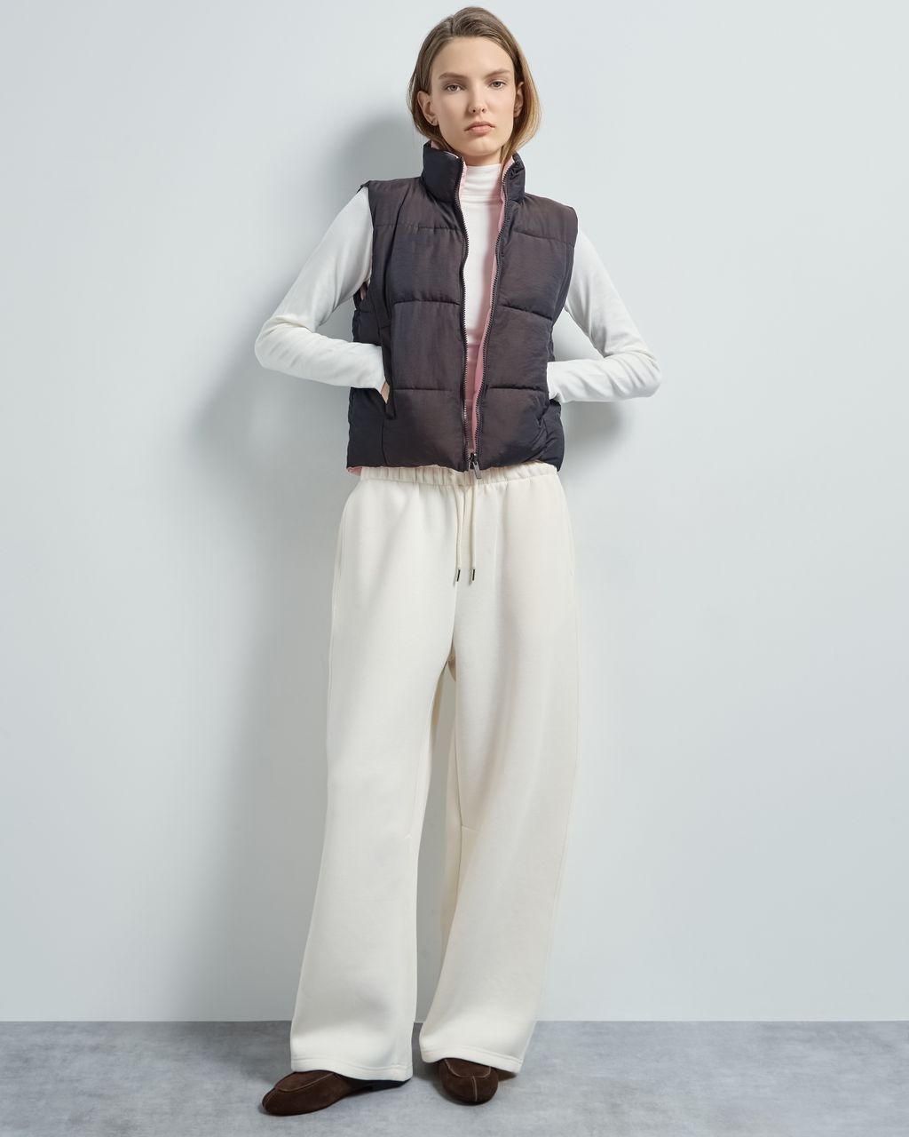 REVERSIBLE PUFFER WAISTCOAT