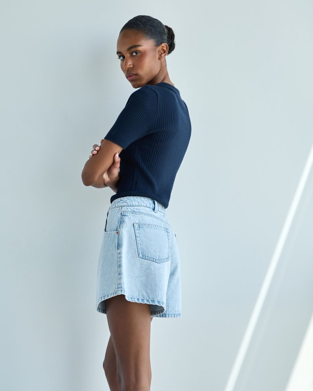 SOFT KNIT POLO T-SHIRT