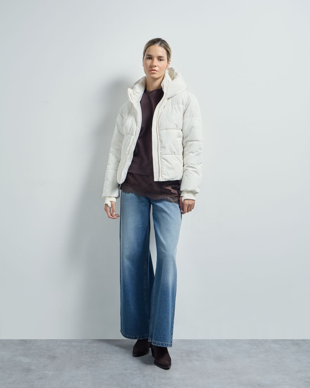 PUFFER HOODIE JACKET