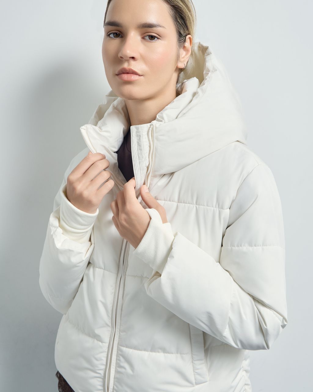 PUFFER HOODIE JACKET