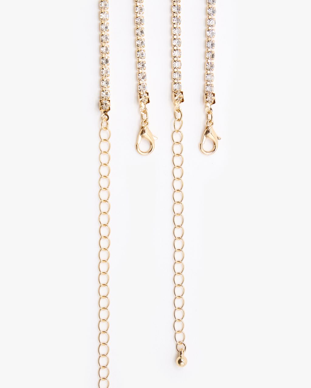 ЦЕПОЧКА ДЛЯ ТЕЛА С МЕТАЛЛИЧЕСКИМИ ДИСКАМИ