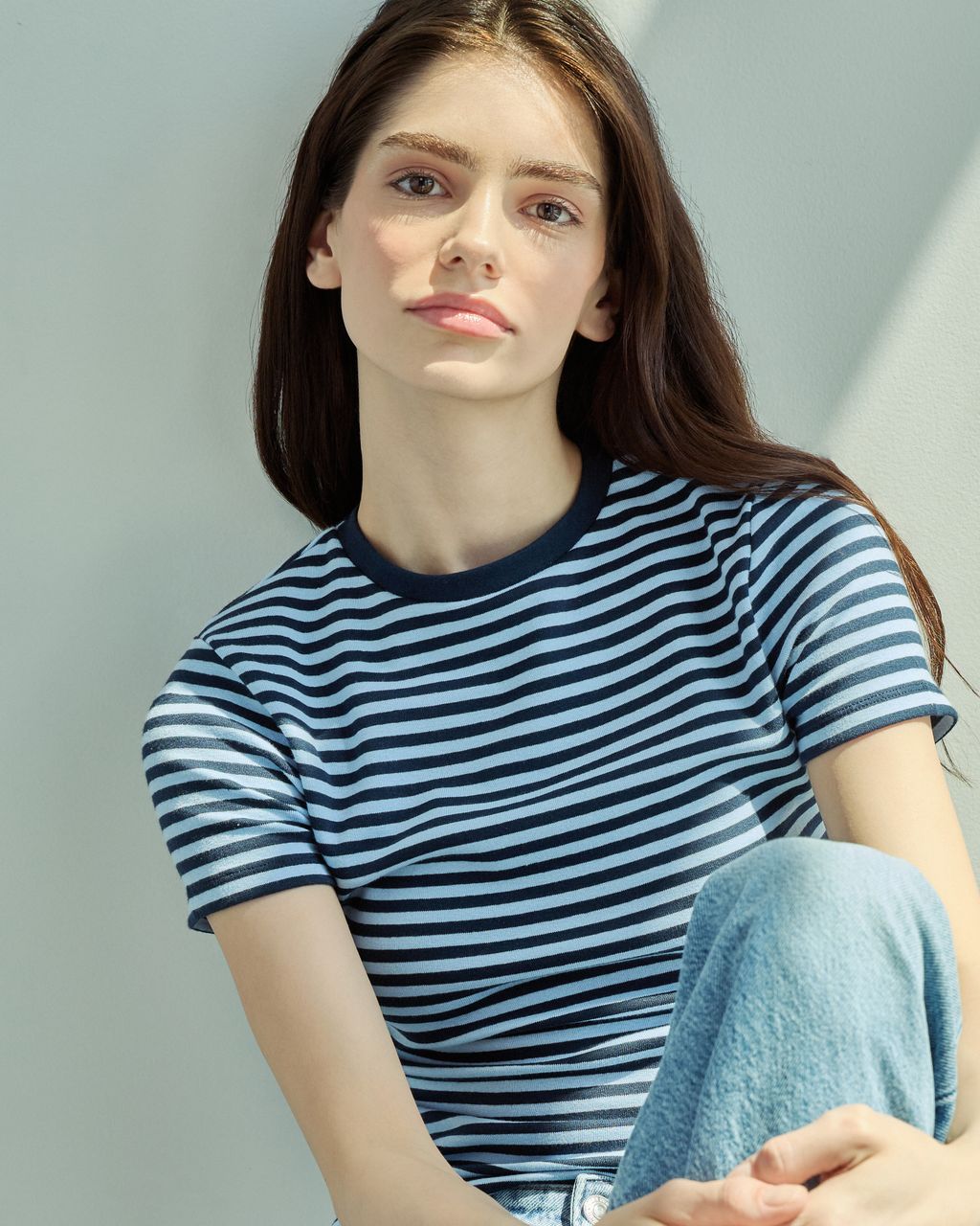 SLIM STRIPED SHORT SLEEVE T-SHIRT