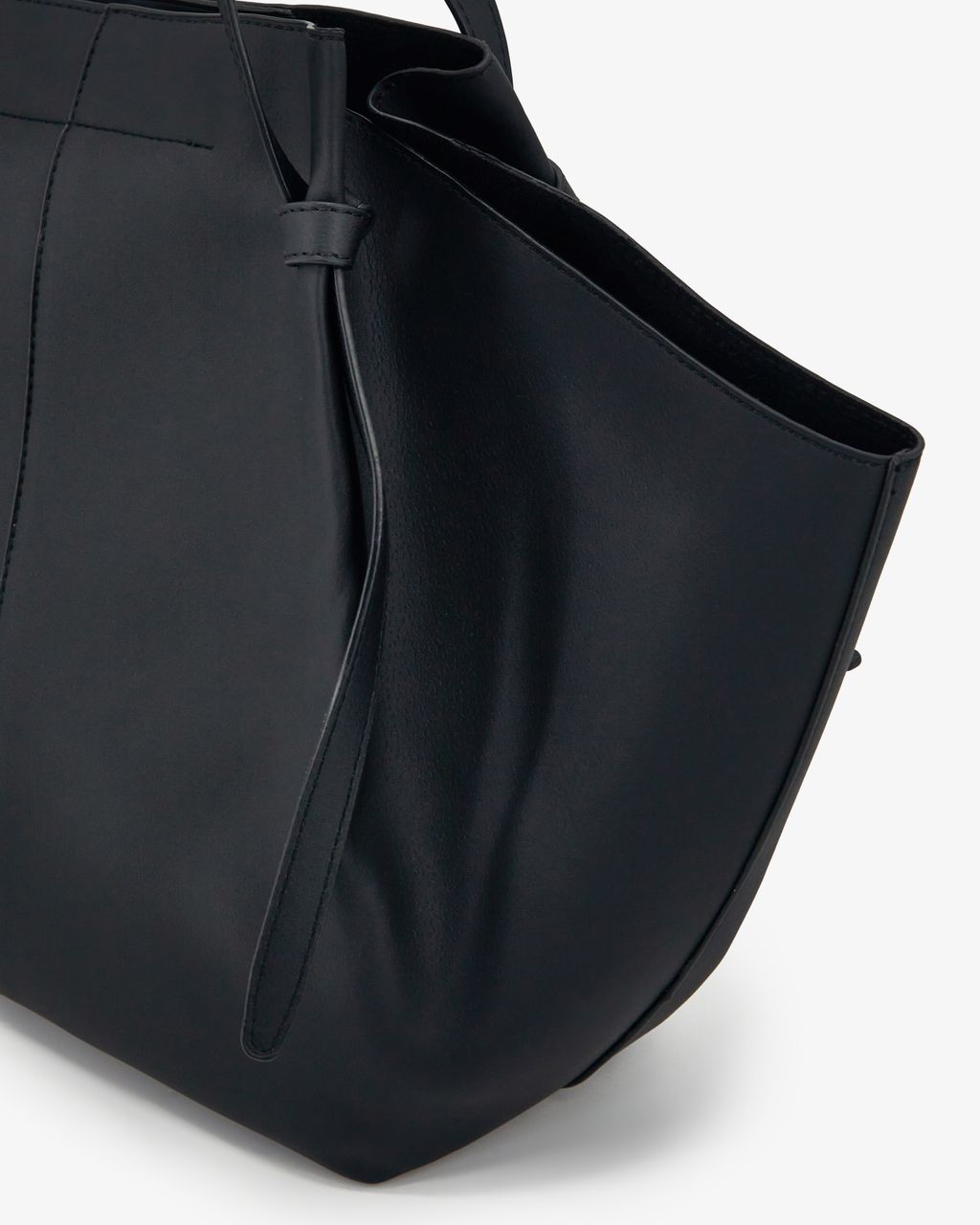 SUEDE EFFECT SHOPPER BAG