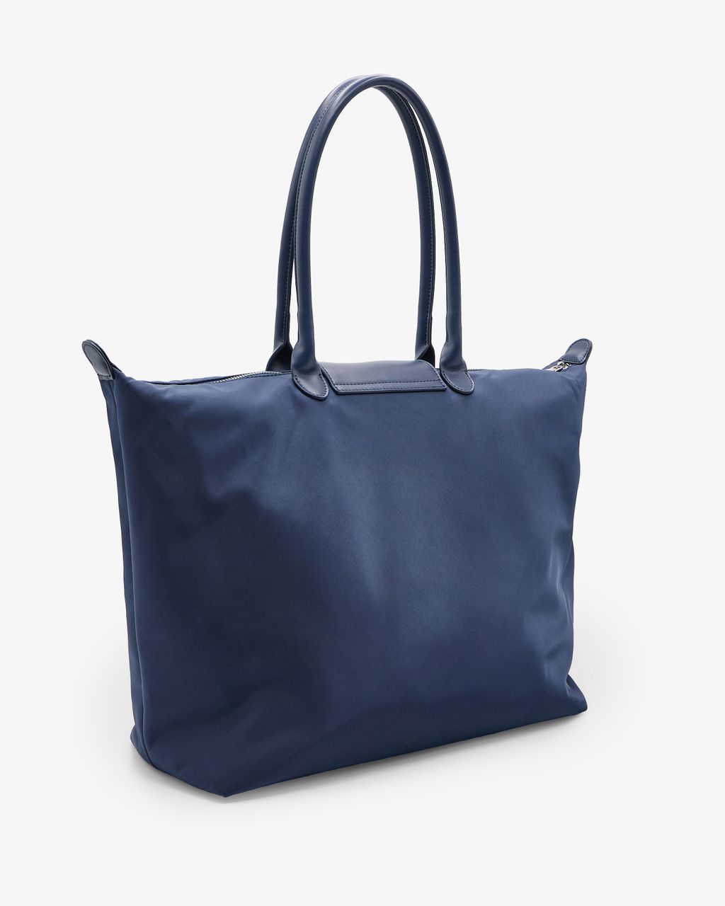 OVERSIZED TOTE BAG WITH FLAP CLOSURE