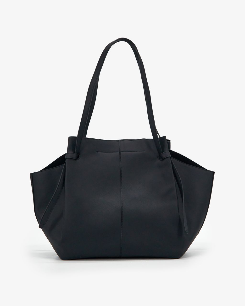 SUEDE EFFECT SHOPPER BAG