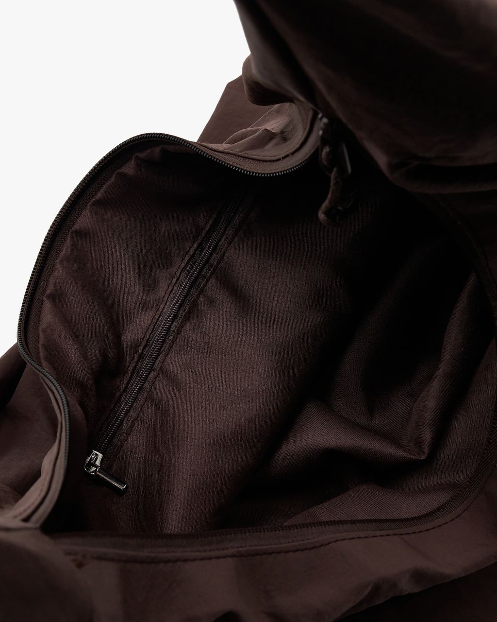 NYLON ZIP-POCKET HOBO BAG