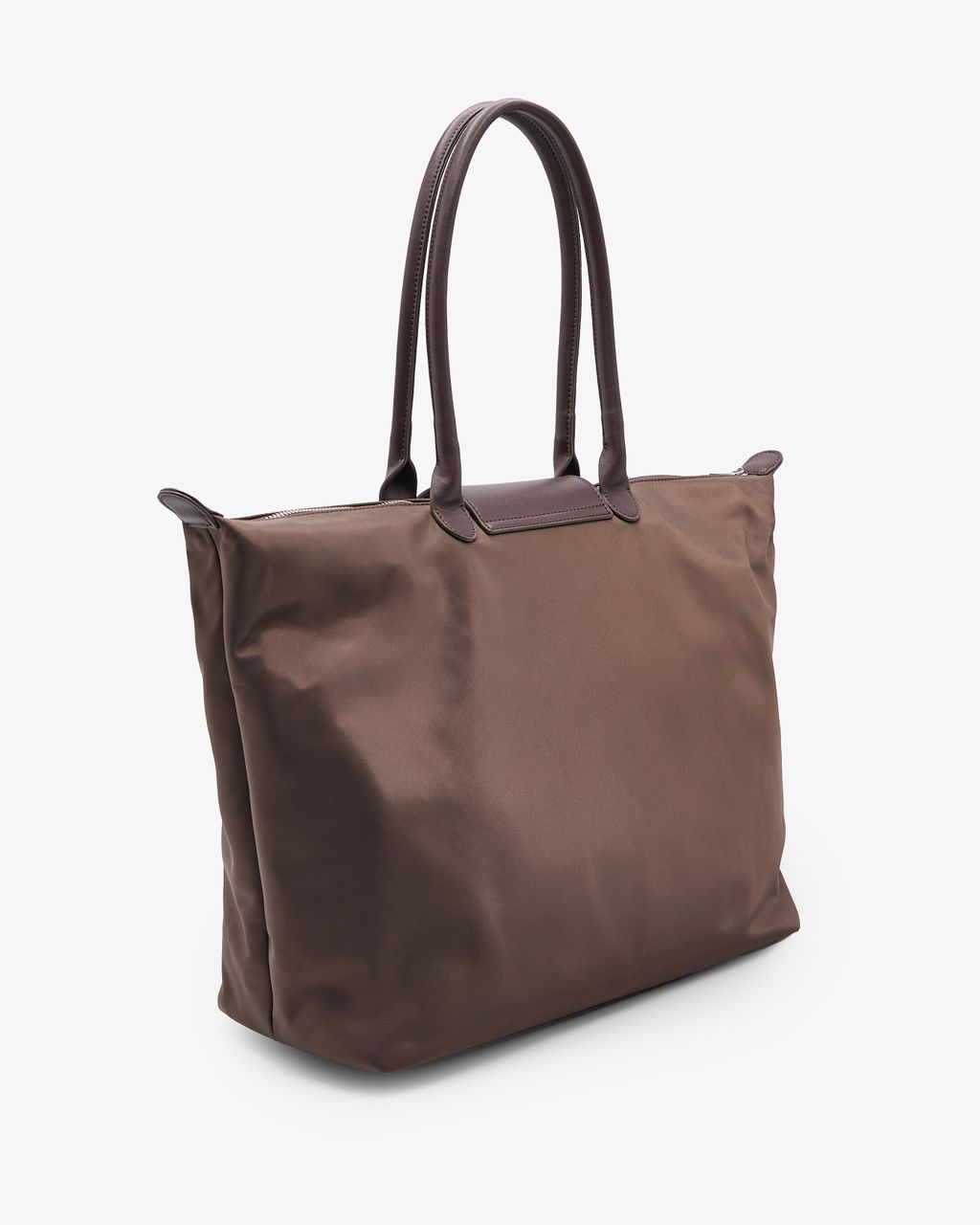 OVERSIZED TOTE BAG WITH FLAP CLOSURE