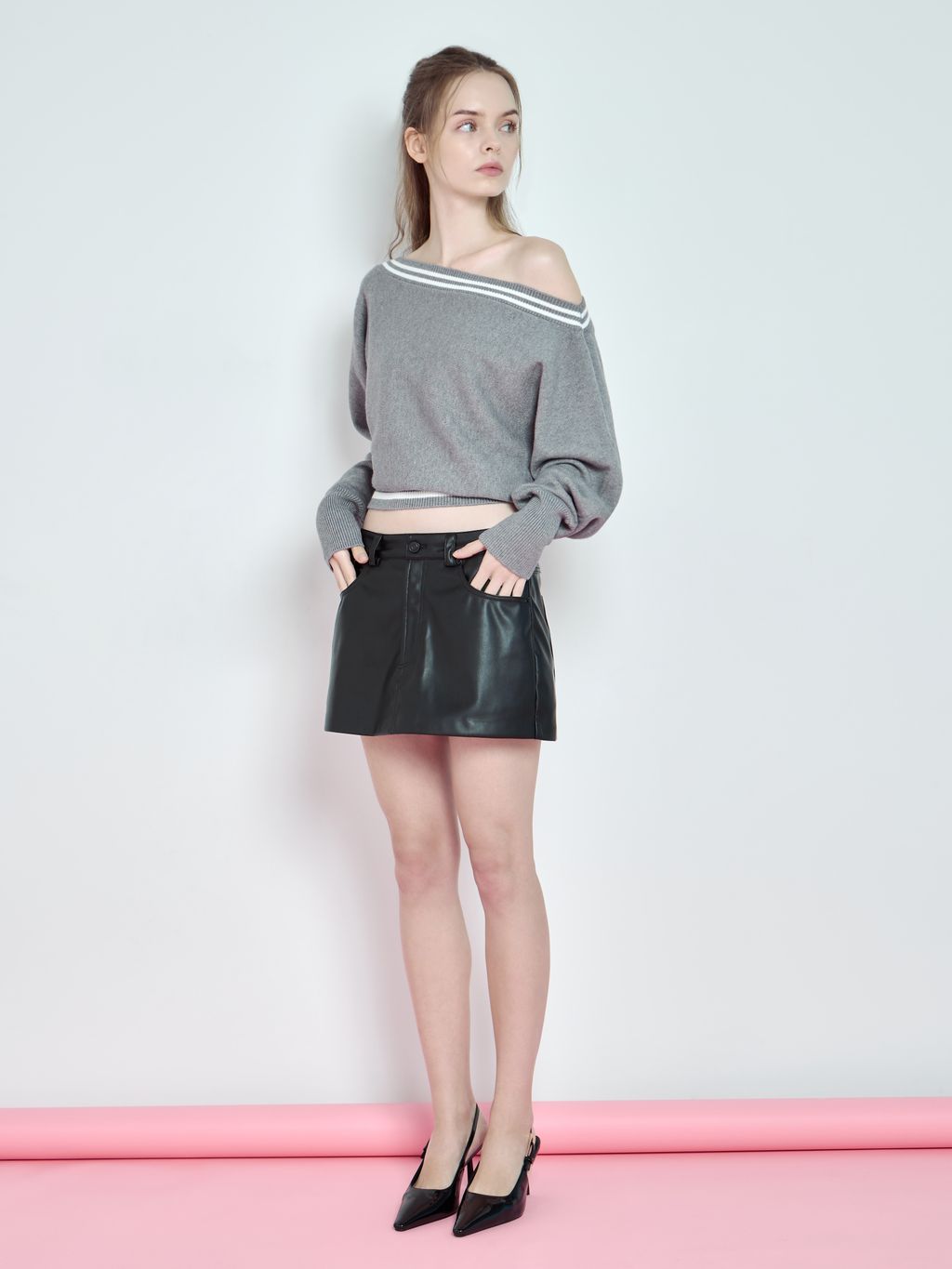 BOAT NECK JUMPER