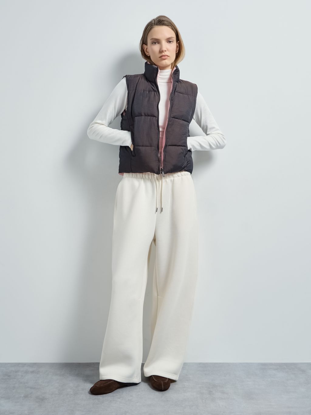 REVERSIBLE PUFFER WAISTCOAT