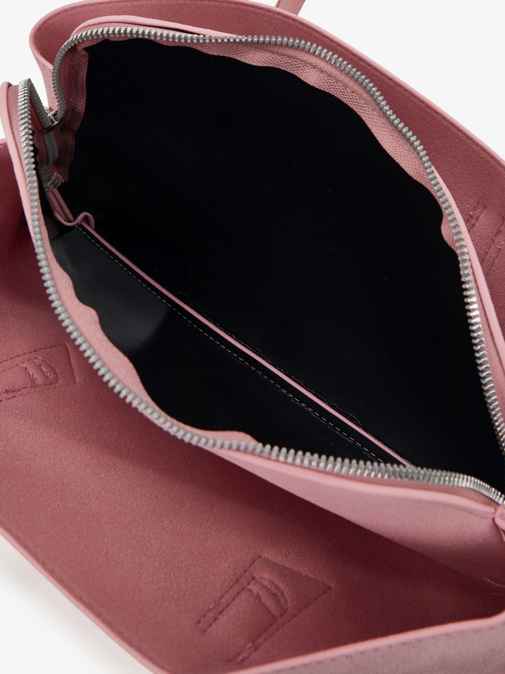 ASYMMETRIC SUEDE EFFECT BAG