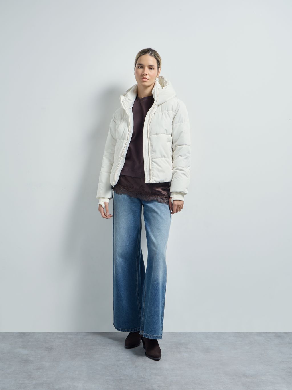 PUFFER HOODIE JACKET