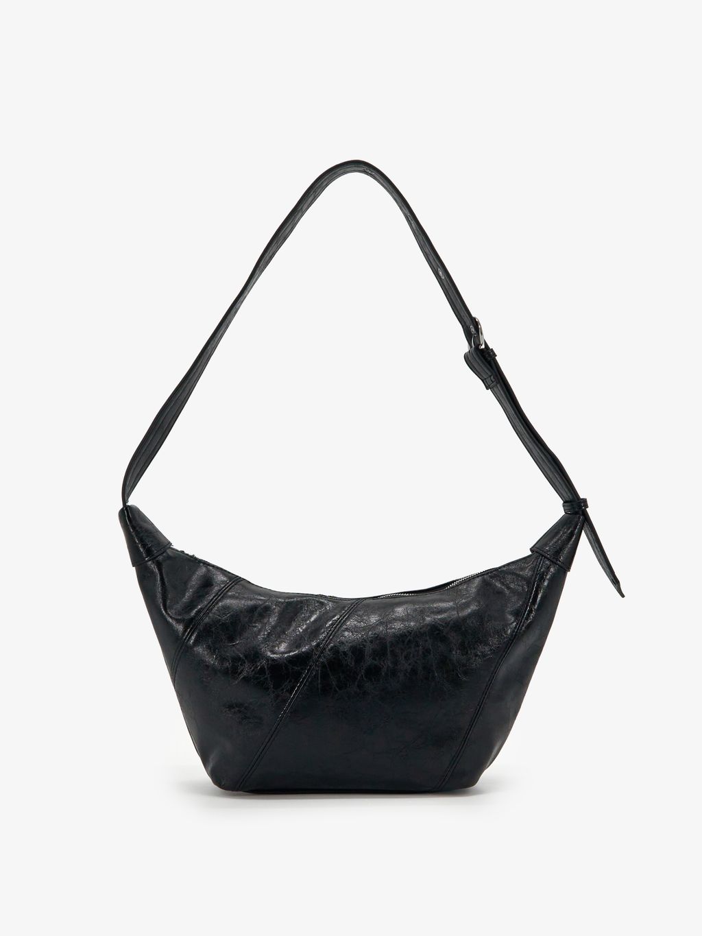 LEATHER-EFFECT CROSSBODY BAG