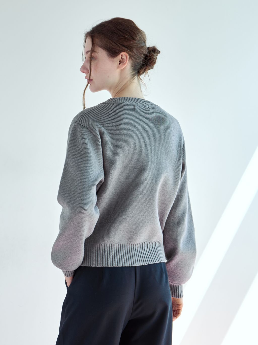 KNIT BOMBER