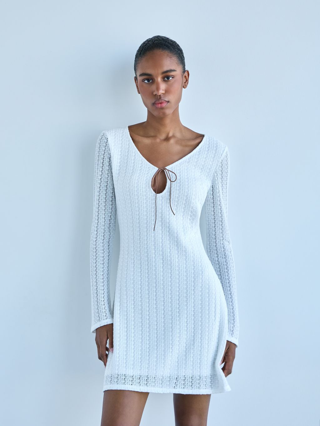 МИНИ-ПЛАТЬЕ В СТИЛЕ КРОШЕ