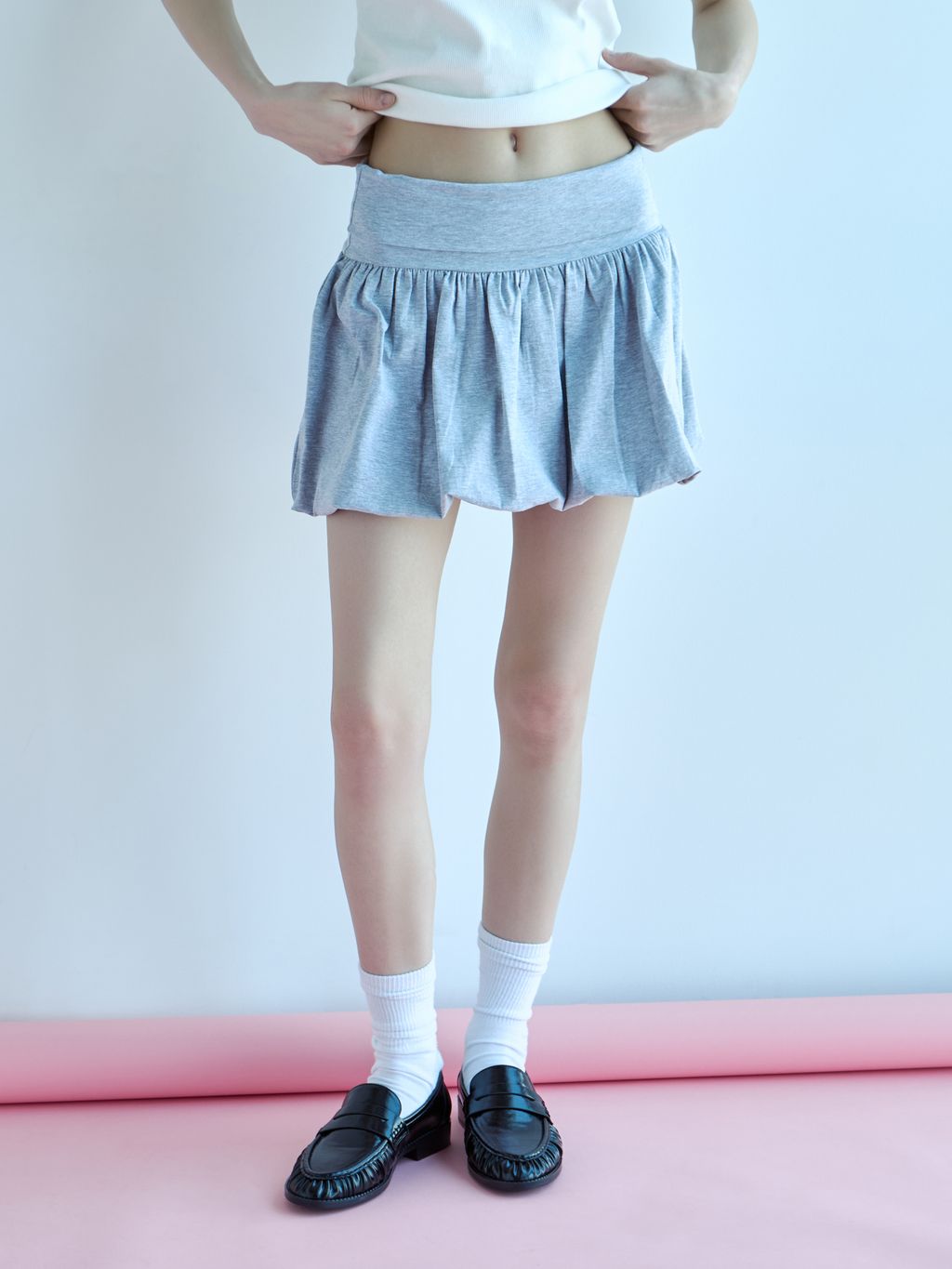 BALLOON MINI SKIRT