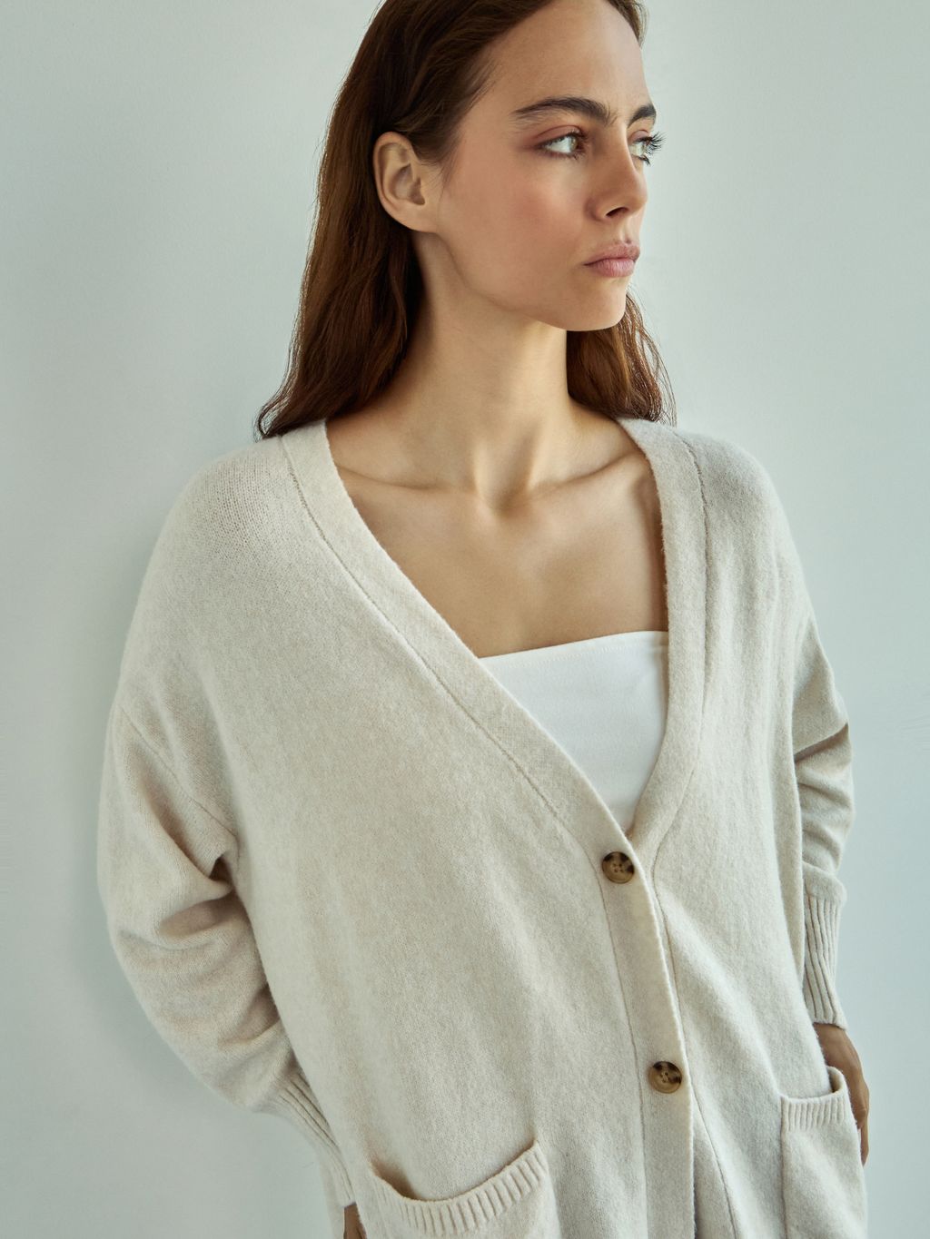 LONG KNIT CARDIGAN