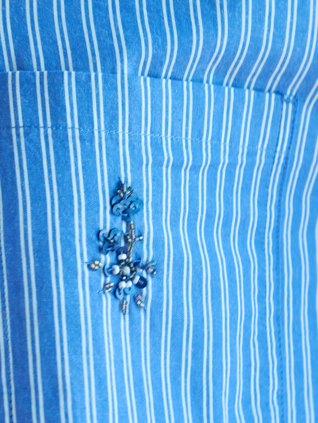 EMBROIDERY STRIPES SHIRT