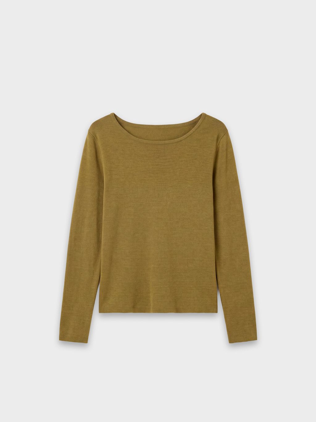 KNIT LONG-SLEEVE WITH BACK TIE