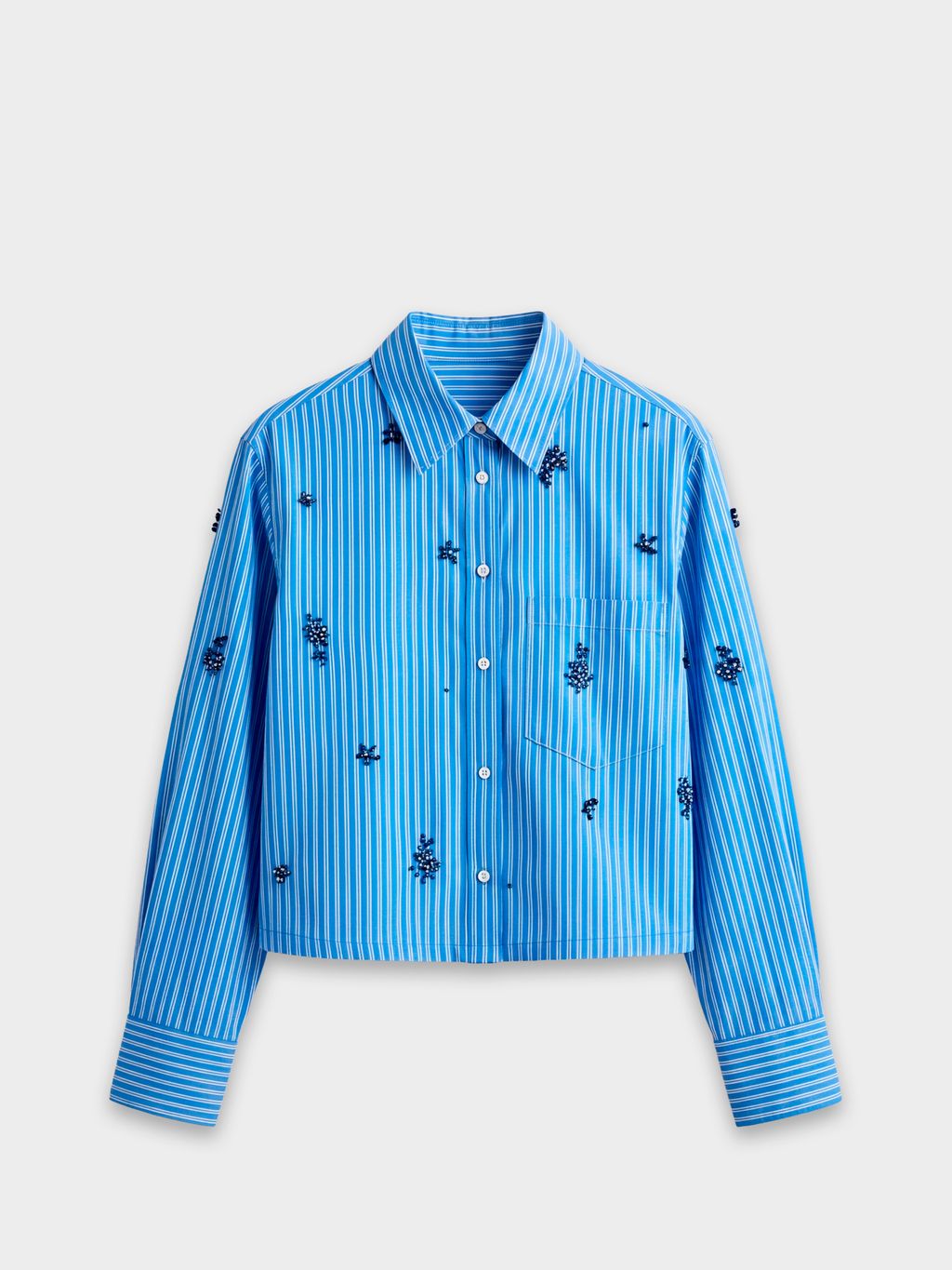 EMBROIDERY STRIPES SHIRT