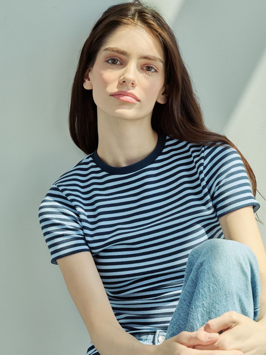 SLIM STRIPED SHORT SLEEVE T-SHIRT