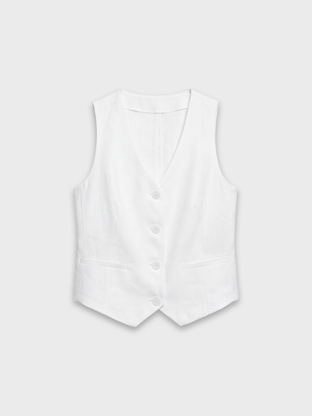 RUSTIC BUTTONED VEST