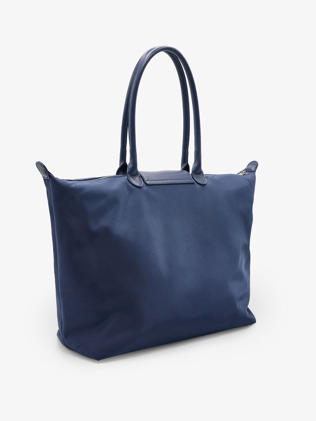 OVERSIZED TOTE BAG WITH FLAP CLOSURE