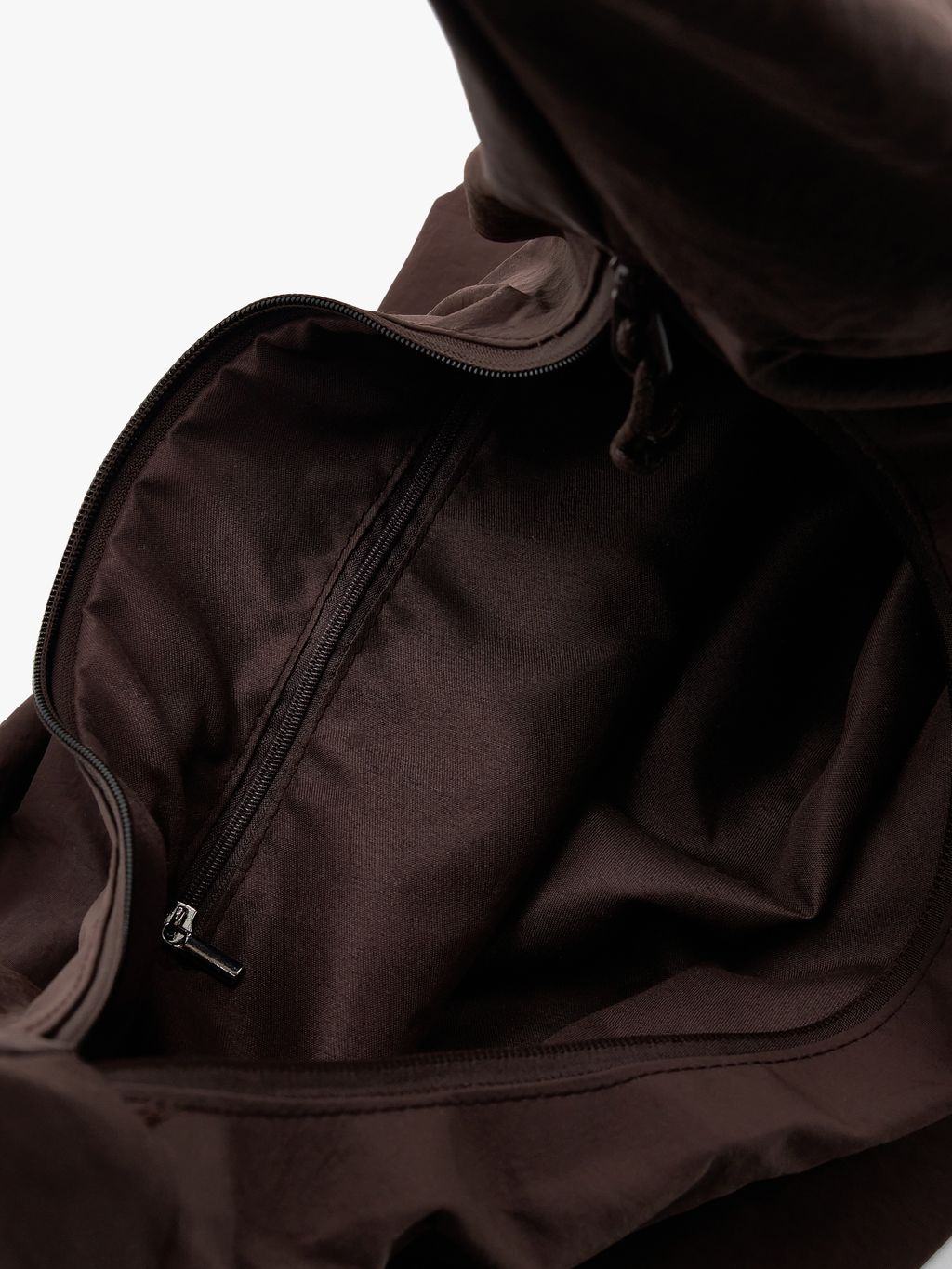 NYLON ZIP-POCKET HOBO BAG