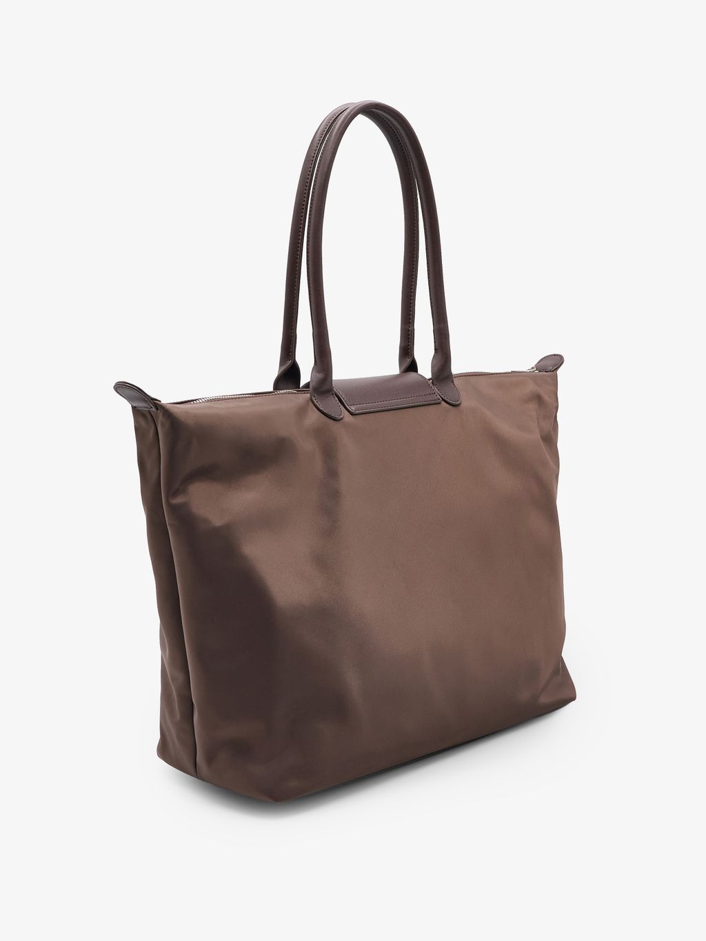 OVERSIZED TOTE BAG WITH FLAP CLOSURE